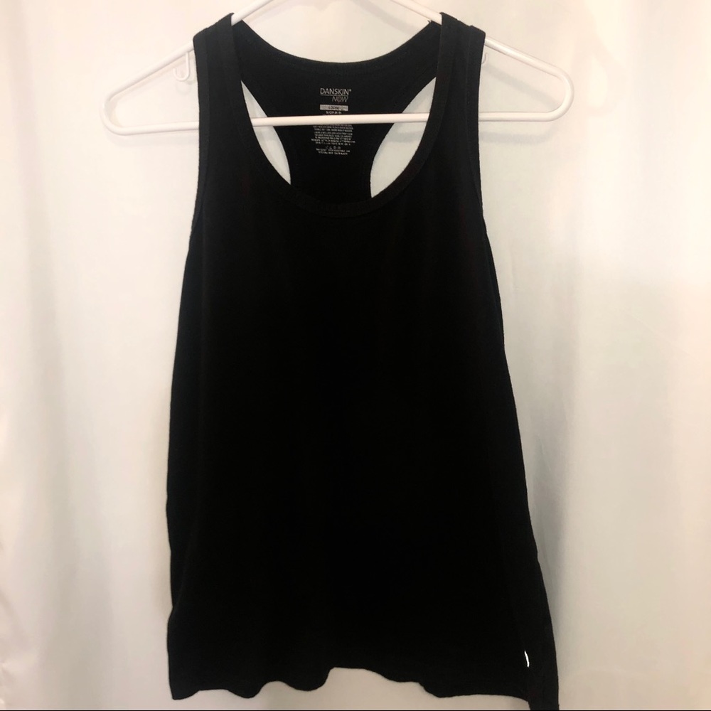 Loose black tank top small